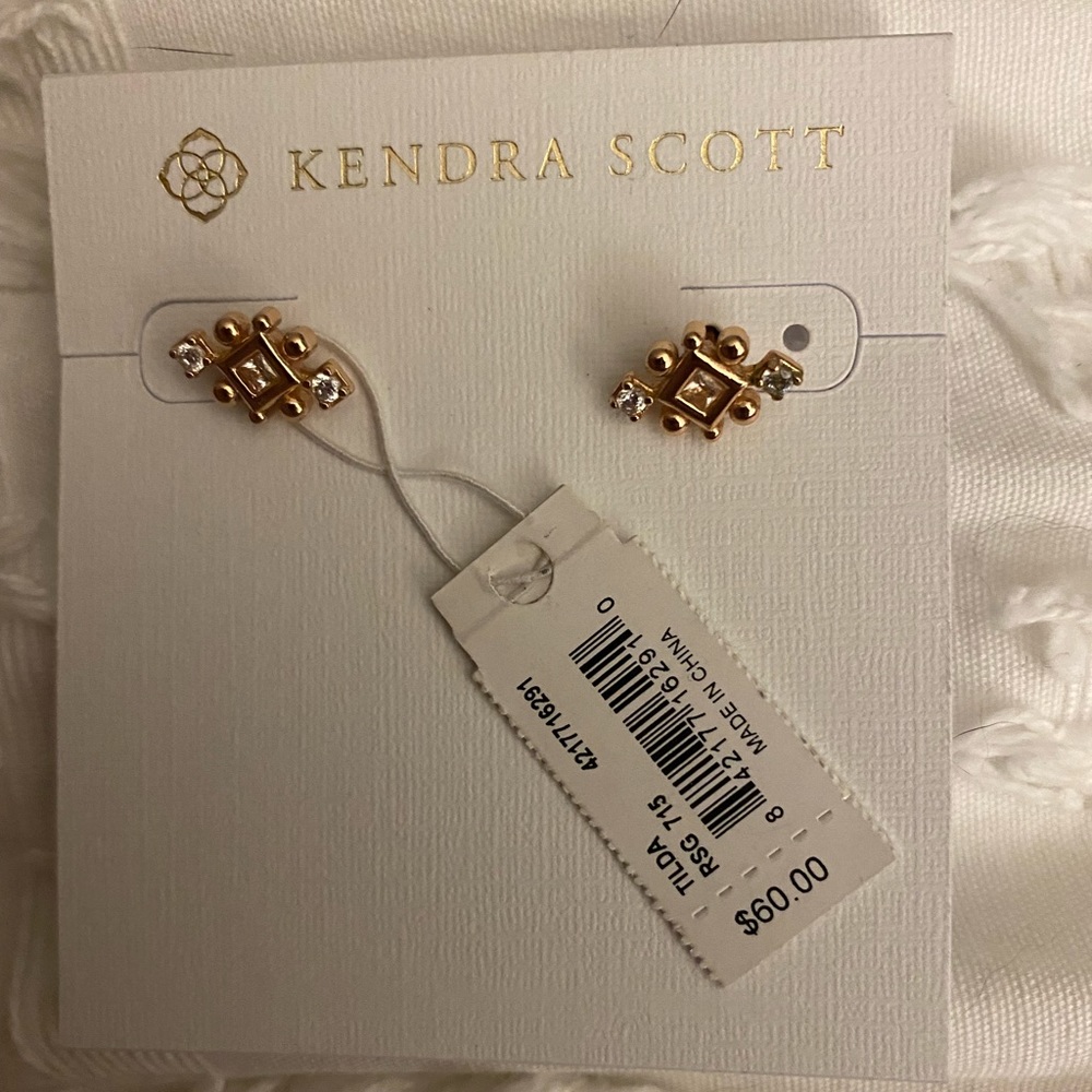 Kendra Scott Tilda Earrings Rose Gold